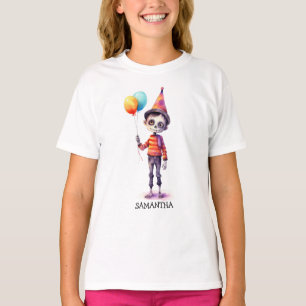 Personalised Cute Kid Zombie Halloween T-Shirt