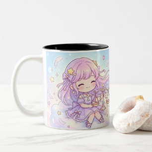 Personalised Cute Libra Zodiac Mug