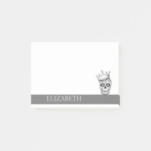 Personalised Cute Mexican Sugar Skull Halloween Po Post-it Notes