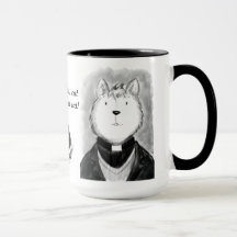 Personalised Cute Minister's Cat