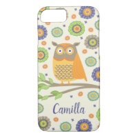 Personalised Cute Owl Pattern