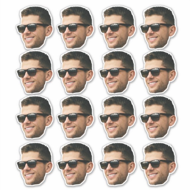 Personalised Cute Photo Face 16 Photos (Front)