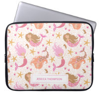 Personalised Cute Pink Mermaid
