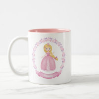 Personalised Cute Pink Princess