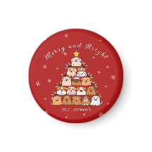 Personalised cute puppies Christmas tree dog lover