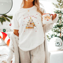 Personalised cute puppies Christmas tree dog lover