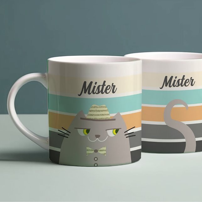 Personalised Cute Retro Coffee Mug (Creator Uploaded)