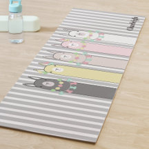 Personalised Cute Retro Colourful Llamas Girl