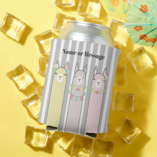 Personalised Cute Retro Colourful Llamas Kids Can Cooler