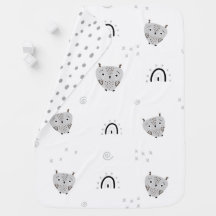 Personalised Cute Scandi owl double sided