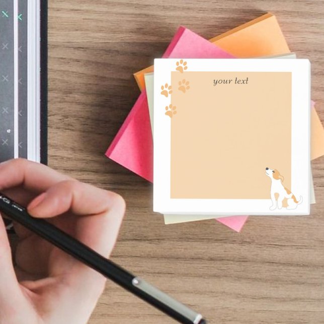 personalised cute simple cartoon art baby animal  post-it notes (Creator Uploaded)