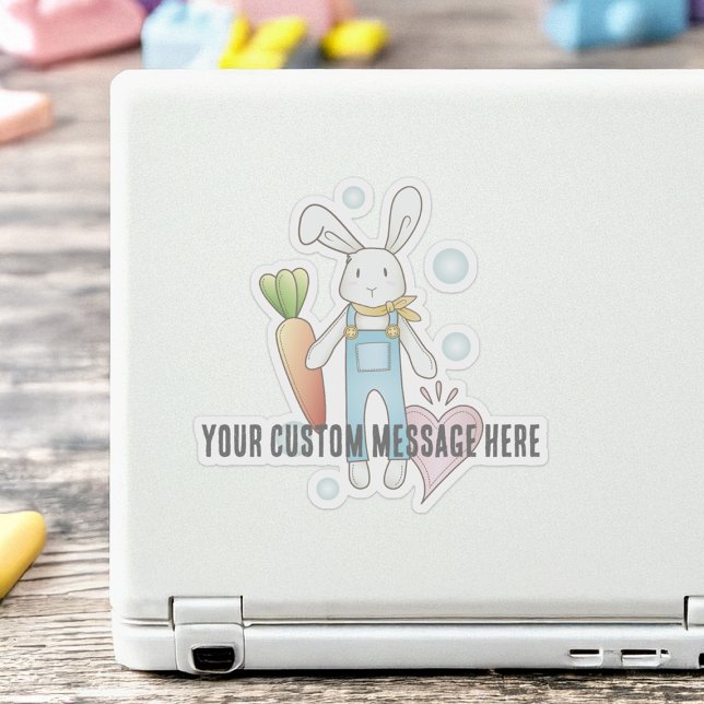 Personalised Cute Stuffed Animal Bunny (Creator Uploaded)