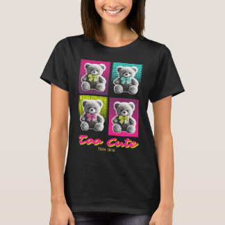 Personalised Cute Teddy Bear T-Shirt