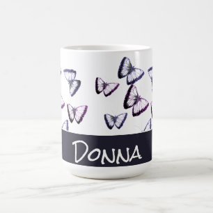 Personalised Cute Trendy Beautiful Butterfly Coffe Coffee Mug