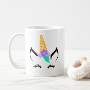 Personalised Cute Unicorn Mug