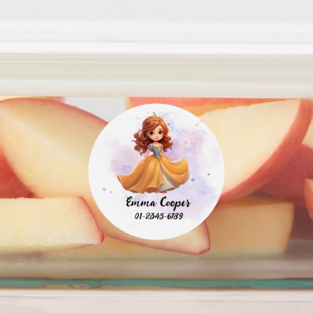 Personalised Cute Unicorn,Name,Phone number (Affixed)