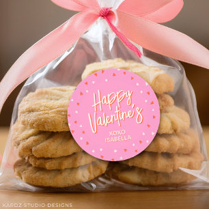 Personalised Cute Valentines Sticker