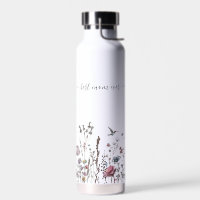 Personalised Cute Wildflower Chic Design Monogram
