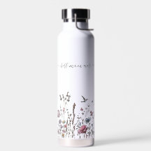Personalised Cute Wildflower Chic Design Monogram