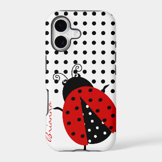 Personalised CutePolka Dot Red Ladybug