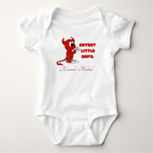 Personalised Cutest Little Devil , Halloween
