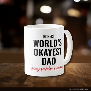 Personalised Dad Funny Quote Coffee Mug