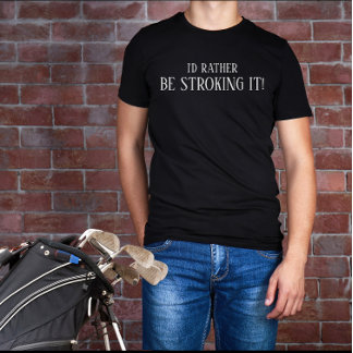 Personalised Dad Golfer Humour Shirt With Sayings