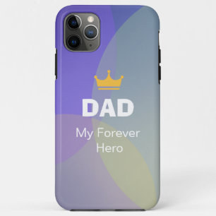 Personalised DAD Holographic iPhone 11 Pro Max Case