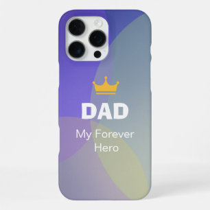 Personalised DAD Holographic iPhone 16 Pro Max Case