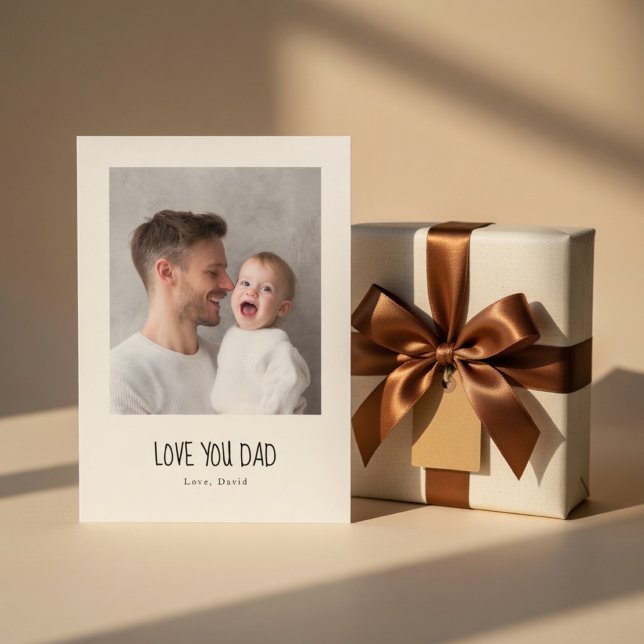 Personalised Dad Photo Card | Custom Father’s Day  (Creator Uploaded)
