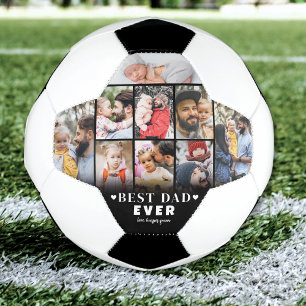 Personalised Dad Photo Collage Football