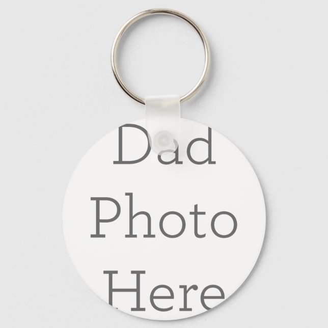 Metal Circle Keychain, 2" (Front)