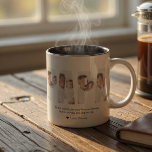 Personalised Dad Photo Mug Best Dad Ever Custom