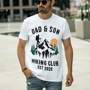 Personalised Dad & Son Hiking T-Shirt