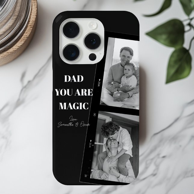 Personalised 'Dad You Are Magic' Two Fathers Photo Case-Mate iPhone Case (Creator Uploaded)