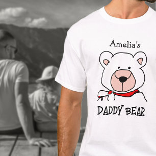 Personalised Daddy Bear T-Shirt