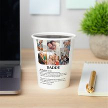 Personalised Daddy Definition 6 Photo Collage
