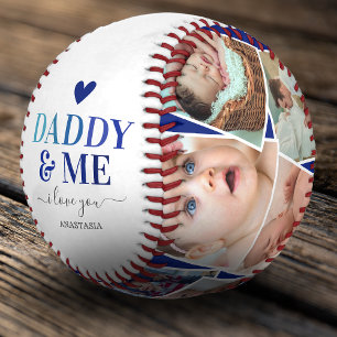 Personalised "Daddy & Me" Photo Baseball