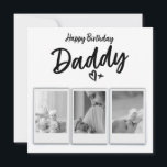 Personalised Daddy Photo Birthday Card - Printed<br><div class="desc">Introducing our "Personalised Daddy Photo Birthday Card" – a heartfelt way to celebrate your dad's special day! This unique birthday card allows you to add a personal touch by including a cherished photo of you and your dad. It's a beautiful keepsake that will surely bring a smile to his face....</div>