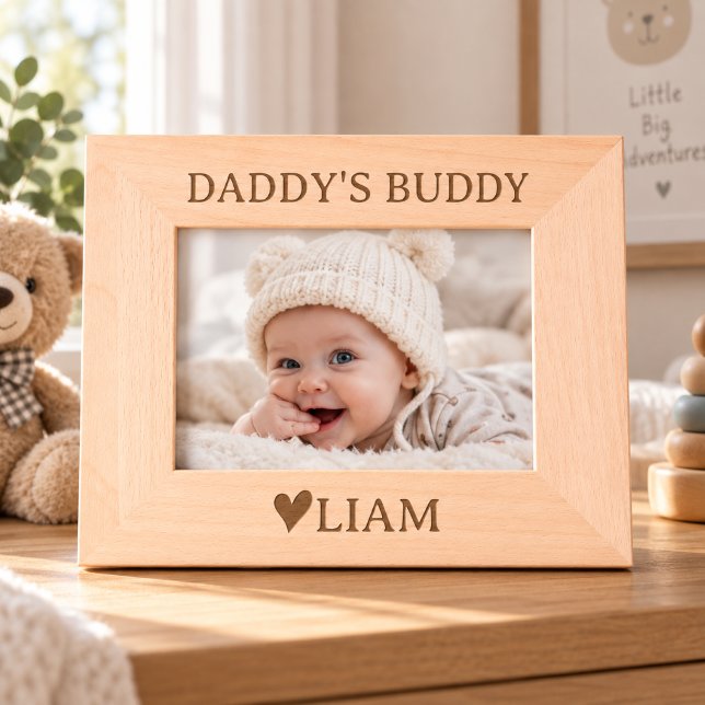 Personalised Daddy’s Buddy Picture Frame (Creator Uploaded)