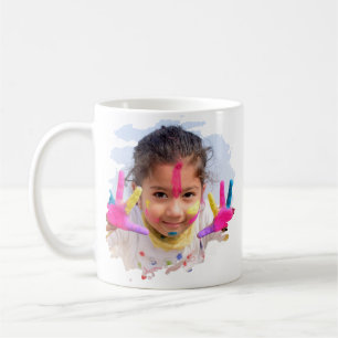 Personalised Daddy's Little Angel Photo Coffee Mug