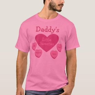 Personalised Daddy's Little Sweeties T-Shirt