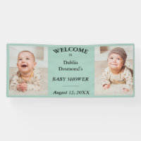 Personalised Dahlia Davidson's Baby Shower Welcome