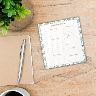 Personalised Daily Planner Notepad