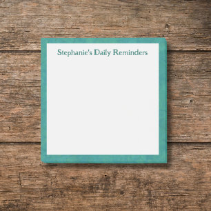 Personalised Daily Reminder Sticky Post-it Notes