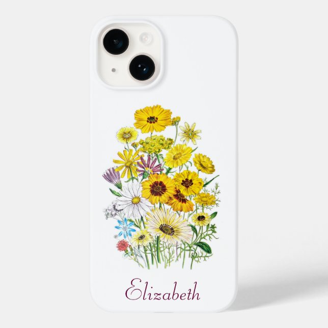 Personalised Daisies  Case-Mate iPhone Case (Back)
