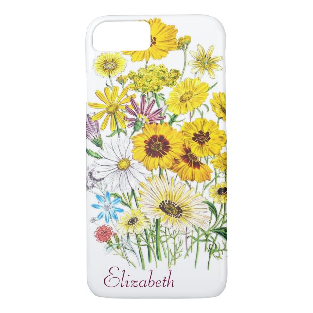 Personalised Daisies Case-Mate iPhone Case (Back)