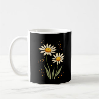 Personalised Daisy Flower  Coffee Mug