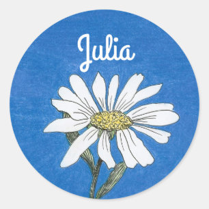 Personalised Daisy Sticker