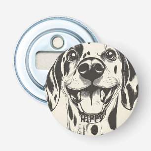 Personalised Dalmatian Dog Bottle Opener